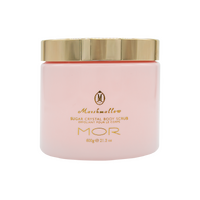 MOR Marshmallow Sugar Crystal Body Scrub 600g, Exfoliating Bath & Body Scrub MA12