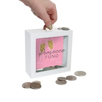 Splosh Mini Change Money Box - Prosecco Fund - Gift Present