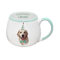 Splosh Mug Painted Pet Labrador, Gift For Dog Lover PPT014