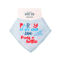 Baby Bib Party At My Crib, Splosh BBY207 Baby Gift