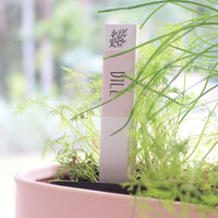 Splosh Herb Label Home Grown Dill, Ceramic Plant Label Garden Tag HMG016