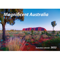 2022 Calendar Magnificent Australia Horizontal Wall by New Millennium Images