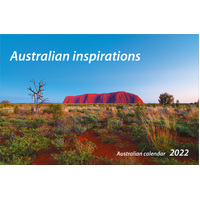 2022 Calendar Australian Inspirations Desktop by New Millennium Images