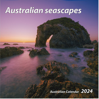 2024 Calendar Australian Seascapes Square Wall by New Millennium Images