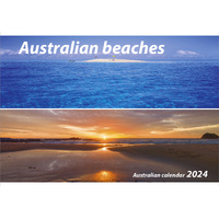 2024 Calendar Australian Beaches Horizontal Wall by New Millennium Images