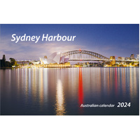 2024 Calendar Sydney Harbour Desktop Spiral by New Millennium Images