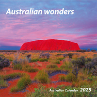 2025 Calendar Australian Wonders Square Wall by New Millennium Images