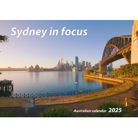 2025 Calendar Sydney In Focus Horizontal Wall by New Millennium Images