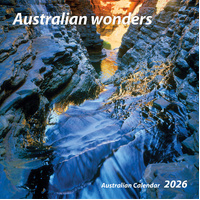 2026 Calendar Australian Wonders Square Wall