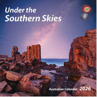 2026 Calendar Under The Southern Skies Square Wall