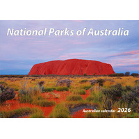 2026 Calendar National Parks of Australia Horizontal Wall