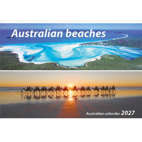 2027 Calendar Australian Beaches Horizontal Wall by New Millennium Images