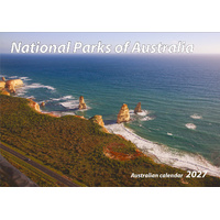 2027 Calendar National Parks of Australia Horizontal Wall by New Millennium Images