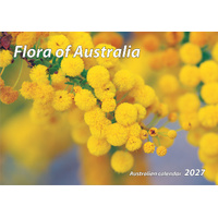 2027 Calendar Flora of Australia Horizontal Wall by New Millennium Images