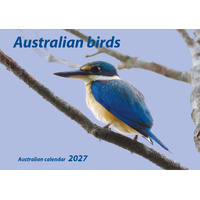 2027 Calendar Australian Birds Horizontal Wall by New Millennium Images