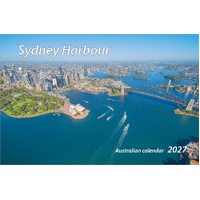 2027 Calendar Sydney Harbour Desk Easel Spiral by New Millennium Images
