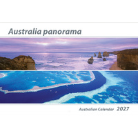 2027 Calendar Australia Panorama Large Wall Spiral by New Millennium Images