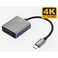 KLIK USB C MALE TO FEMALE ADAPTER 4K2K