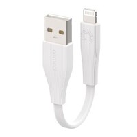 10cm USBA to Lightning Cable - White