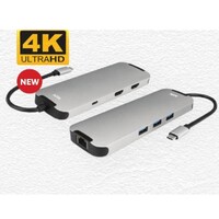 Klik USB-C Multi-Port Adapter, 2 x HDMI, LAN, 3 x 