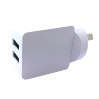 iGear Wall Power Charger 240V Dual USB White All USB Devices IG1883