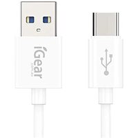 iGear Charge/Sync & Data Cable Type-C USB3.0 2m White Fast Charge IG1911