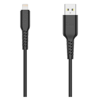 iGear Power Grip USB Charge & Data Cable 1.2m for iPhone/iPad Black IG1921