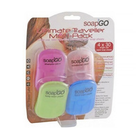 Soap2Go Paper Soap Ultimate Traveller Multi-Pack, Travel Accessories