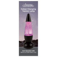 Australian Geographic Colour Changing Lamp - Twister ULTGW0423T