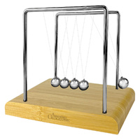 Australian Geographic Newton's Cradle with Bamboo Base, EJF ULTGW0524