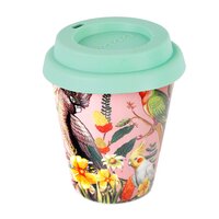 La La Land Ceramic Coffee Cup - Floral Paradiso by Lilly Perrott & Murilo Manzini