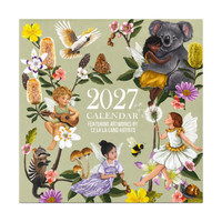 2027 Calendar La La Land Artists Square Wall, CA-LL28