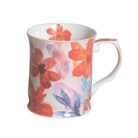 PNC Mug 415mL Watercolour Flora Fine Bone China, CW1700L