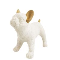 Ornament Standing Dog 16cm Mustard by Urban Products UH016572, Cute Home Decor