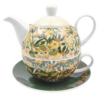 Tea Set Cassia Floral Best Mum Ever Tea For One by Urban Products UP078427