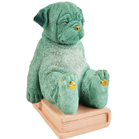 Bookend Ludicrous Dog (Single) 20cm Vibrant Green, Urban Products UH163002