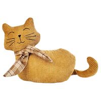 Door Stopper Cat 23cm Orange by Urban Products UH168004, Cute Home Decor