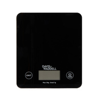 Davis & Waddell Atlas Electronic Kitchen Scale Black, ACC5035BK