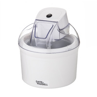 Davis & Waddell Electric Ice Cream Maker 1.5L White, isAlbi DES0318