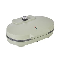 Davis & Waddell Electric Double Waffle Maker 34cm Green, isAlbi DESEC01