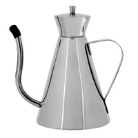 Davis & Waddell Stainless Steel Oil Can 500mL Silver, F5100362