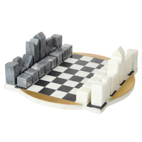 Amalfi Herman Marble Chess Board 30cm, F5106055