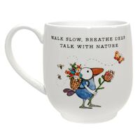Twigseeds Fine Bone China Cup - Breathe, Tea Cup, Coffee Mug