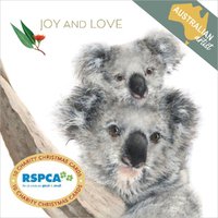 Christmas Card (Pk of 10) RSPCA Koala Love by Vevoke HS-XCP23001