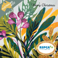 Christmas Card (Pk of 10) RSPCA Christmas Natives by Vevoke HS-XCP23002