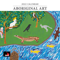 2022 Calendar Aboriginal Art Mini Wall by Browntrout A00321