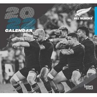 2022 Calendar All Blacks Square Wall by Browntrout A00369