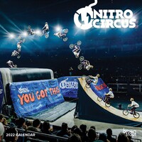 2022 Calendar Nitro Circus Square Wall by Browntrout A01519