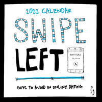 2022 Calendar Swipe Left Square Wall by Browntrout A01779