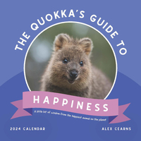 2024 Calendar The Quokka's Guide To Happiness Square Wall Browntrout A03612
